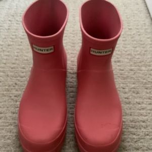 Hunter Pink Women's Winter & Rain Boots